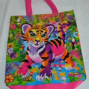 Vintage Lisa Frank Tiger Bag Reusable Tote